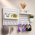 Pegboard Wall Organizer — Versatile Display & Storage System for Controllers, Headphones, Collectibles & Everyday Essentials