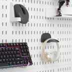 Pegboard Wall Organizer — Versatile Display & Storage System for Controllers, Headphones, Collectibles & Everyday Essentials