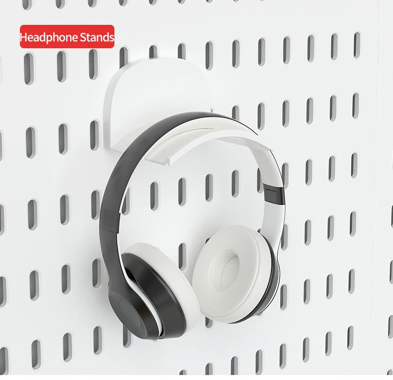 Pegboard Wall Organizer — Versatile Display & Storage System for Controllers, Headphones, Collectibles & Everyday Essentials